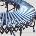 Stainless steel Motorized Flexible Extendable Roller Conveyor for industry